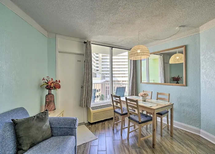 Myrtle Beach Condo Ocean View And Resort Amenities!