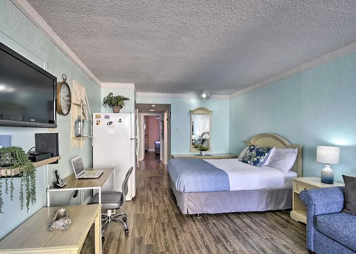 Myrtle Beach Condo Ocean View And Resort Amenities!